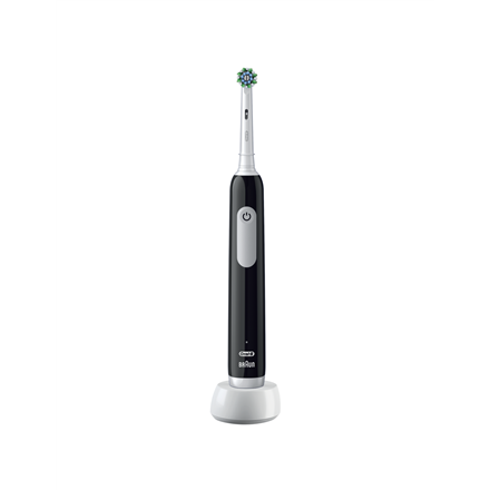 Oral-B Pro Series 1 CrossAction įkraunamas elektrinis dantų šepetėlis, 1 galvutė, 3 režimai, juodas