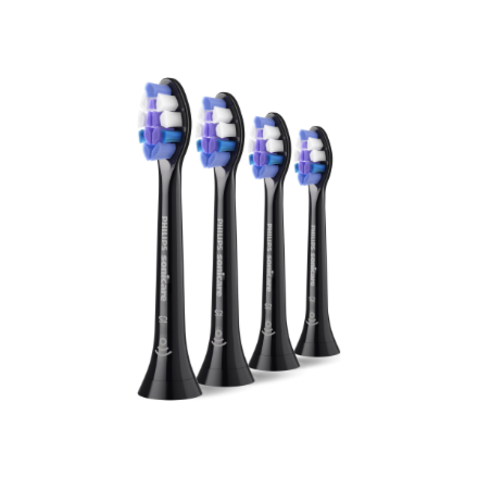 Philips HX6054/88 Sonicare Sensitive Replacement brush heads Heads For adults Number of brush heads included 4 Black