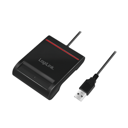 LogiLink CR0047 – USB 2.0 lustinių tapatybės kortelių skaitytuvas