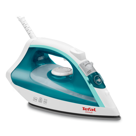 TEFAL Steam Iron FV1710 Steam Iron 1800 W Water tank capacity 200 ml Continuous steam 24 g/min Steam boost performance 80 g/min White/Green