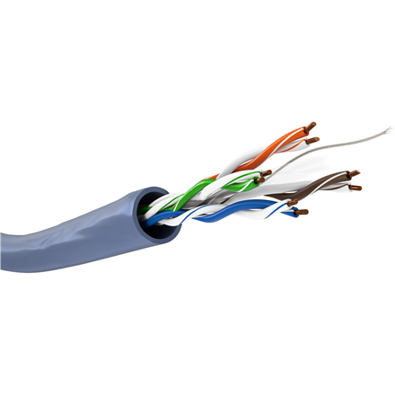 Goobay CAT 6A Tinklo laidas, U/UTP, 100 m 96096 U/UTP Mėlynas