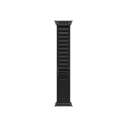 Apple Watch MG9G4ZM/A – 49 mm juoda Alpine Loop apyrankė, juodo titano apdaila, S