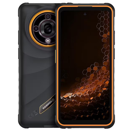 Hammer Iron 6 5G 6/128 GB Dual SIM, oranžinis