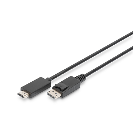 DIGITUS – DisplayPort–HDMI Type-A adapterio kabelis, 2 m