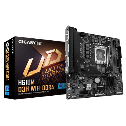 GIGABYTE H610M D3H WIFI DDR4