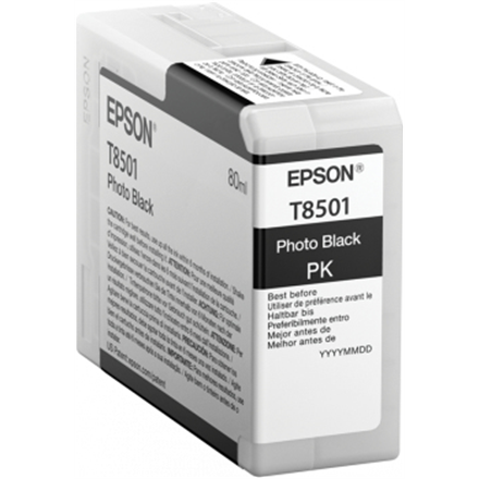 Epson T8501 – rašalo kasetė, juoda