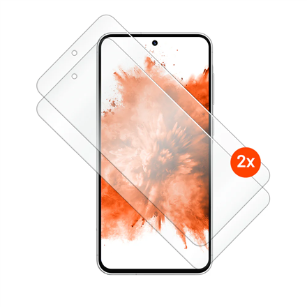 Skaidrus grūdinto stiklo ekrano apsauginis stiklas FIXED 2.5D, skirtas Samsung Galaxy A37 5G