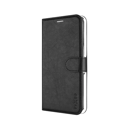 FIXED Opus FIXOP3-1705-BK – Opus atverčiamas dėklas – Samsung Galaxy S26+, dirbtinė oda, juodas