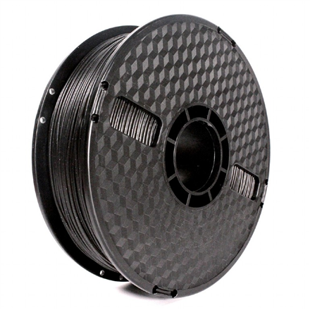 Flashforge Filamentas, PLA "Trys galaktikos" 3DP-PLA-MX3-01-GBK 1.75 mm skersmuo, 1kg/ritė Juodas