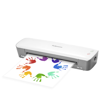 Fellowes White/Gray Ion A4 Laminator