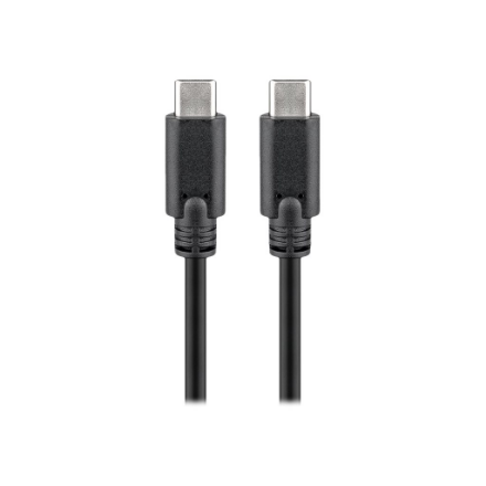 Goobay 66508 – USB-C SuperSpeed duomenų ir įkrovimo laidas, 2 m, juodas