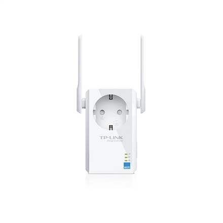 TP-LINK plėtiklis su AC lizdu TL-WA860RE, 10/100 Mbit/s Ethernet LAN (RJ-45) prievadų skaičius 1, 802.11n 2.4GHz, Wi-Fi duomenų perdavimo greitis (maks.) 300 Mbit/s, papildomas lizdas
