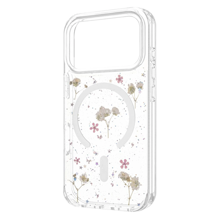 FIXED MagBloom FIXBLM-1602-BP – MagBloom nugarėlės dėklas – Apple iPhone 17 Pro, TPU, slyvų rausvumo