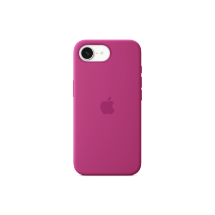 Apple MD3W4ZM/A – silikoninis dėklas, skirtas iPhone 16e, fuksijų