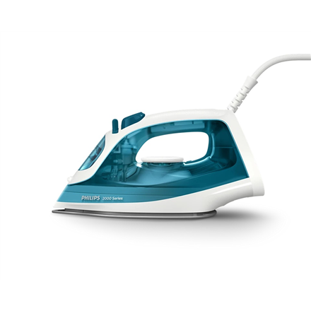 Philips Steam Iron DST2020/90 2000 series Steam Iron 2000 W Water tank capacity 250 ml Continuous steam 25 g/min Steam boost performance 110 g/min Blue/White