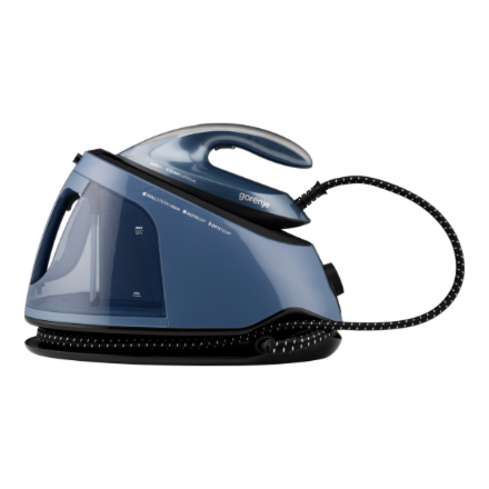 Gorenje Steam Generator Iron SGD3000BBK 3000 W 8 bar 1.5 L Auto power off Vertical steam function Calc-clean function Blue/Black