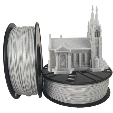 Flashforge 3DP-PLA1.75-02-MAR – marmuro efekto PLA 3D spausdintuvo gija, 1.75 mm, 1 kg ritė, marmuro