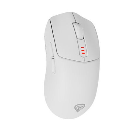 Genesis Zircon 500 G2 Gaming Mouse Wireless/Wired 2.4 GHz, Bluetooth, USB White
