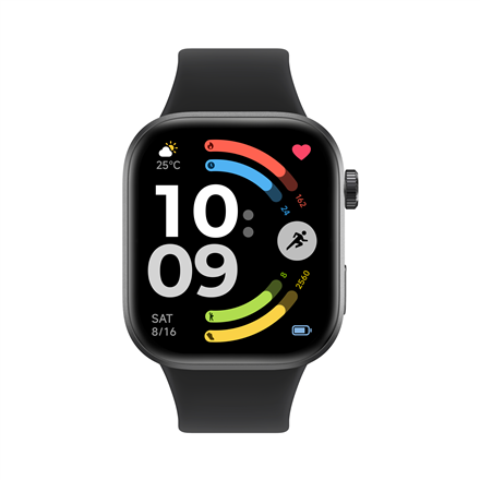 Xiaomi Redmi Watch 6 BHR08CIGL – AMOLED išmanusis laikrodis, GPS, 2,07 col. ekranas, atsparus vandeniui, juodas