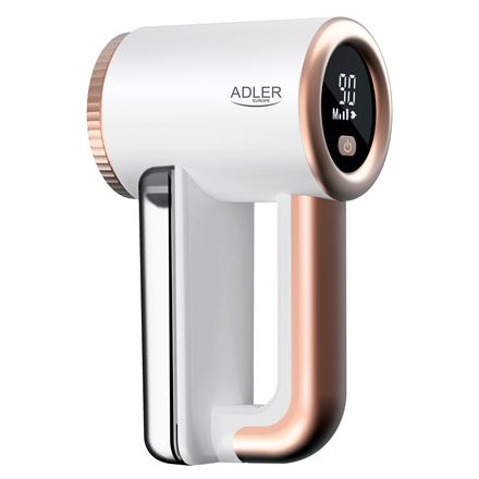 Adler Lint remover AD 9617 Rechargeable battery 5 W White/Gold
