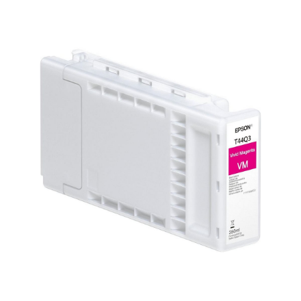 Epson C13T44Q34N / T44Q3 – Singlepack UltraChrome PRO 12 rašalo kasetė, ryški purpurinė, 350 ml