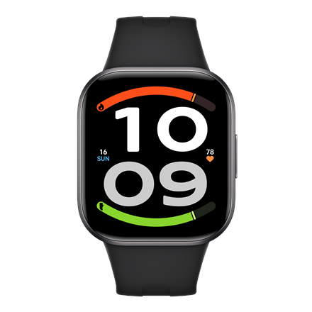 Xiaomi REDMI Watch 6 Active išmanusis laikrodis, AMOLED 1.85 colio, atsparus vandeniui, vidurnakčio juoda