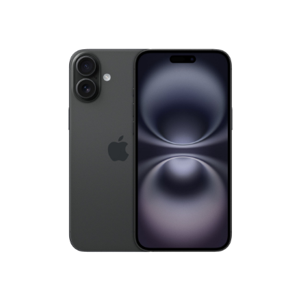 Apple iPhone 16 Plus Black 6.7 " 2796 x 1290 pixels Internal RAM 8 GB 128 GB Dual SIM 4G 5G Main camera resolution 48+12 MP Secondary camera resolution 12 MP iOS 18