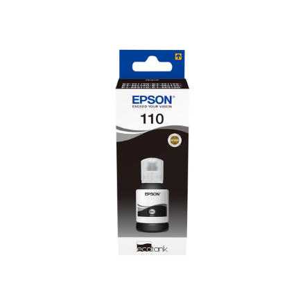 Epson 110 XL EcoTank rašalo buteliukas, pigmentinis juodas