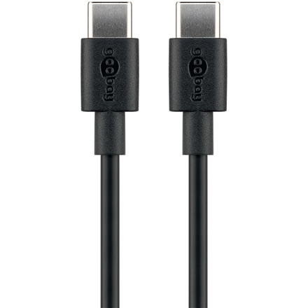Goobay 51243 – įkrovimo ir duomenų laidas, USB-C–USB-C, 2 m