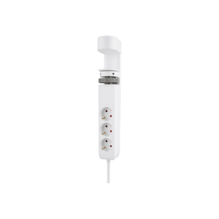 Neomounts Desk socket with clamp and USB-C and USB-A ports - Quick charge DS22-840WH6