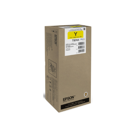 Epson T9744 XXL rašalo tiekimo blokas, skirtas WorkForce Pro WF-C869R, geltona, 84,000 pages