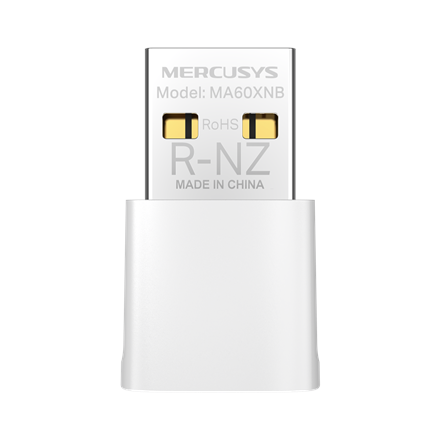 Mercusys MA60XNB – AX900 nano USB adapteris su Wi-Fi 6 ir Bluetooth
