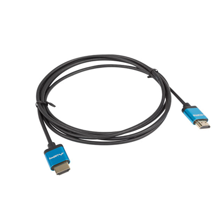 Lanberg 61150 CA-HDMI-22CU-0018-BK – HDMI kištukas–kištukas A tipo laidas, 1.8 m