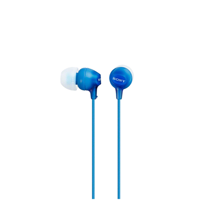 Sony EX series MDR-EX15LP įstatomos į ausis mėlynos