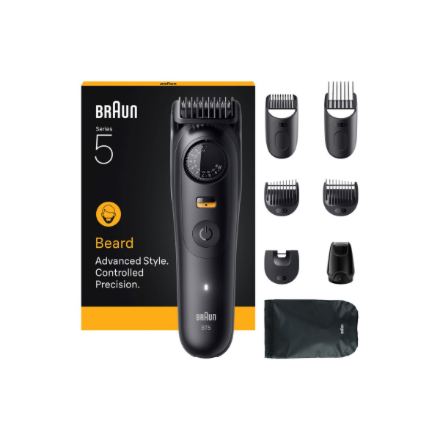 Braun Beard Trimmer Series 5 BT5560 – akumuliatorinė barzdaskutė, 40 ilgio nustatymų