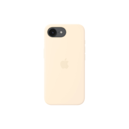 Apple MHWG4ZM/A – silikoninis dėklas, skirtas iPhone 17e su MagSafe, vanilės spalvos