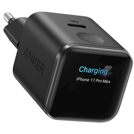 Anker Nano A121DG11 – 45 W įkroviklis su išmaniuoju ekranu, juodas