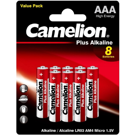Camelion AAA/LR03 Plus Alkaline 8 pc(s)