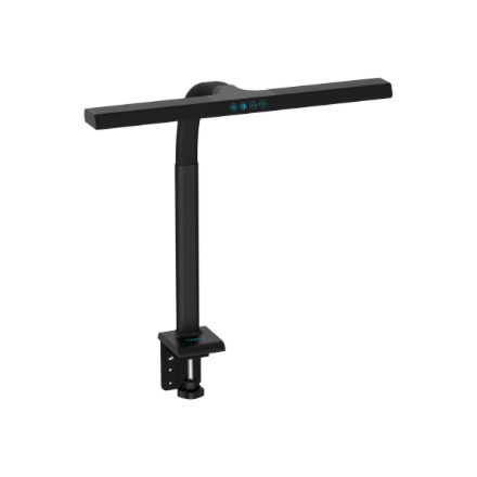 Digitus LED stalo lempa, 50 cm, juoda DA-90490 1025 lm 7 W 3000-6500 K šiltos–šaltos baltos šviesos LED lempa 10 V