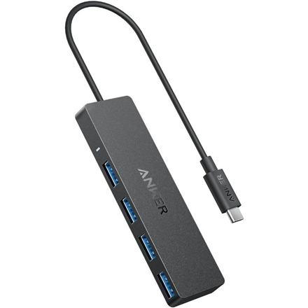 Anker A8309G11 – 4 viename USB-C duomenų šakotuvas, 5 Gbps