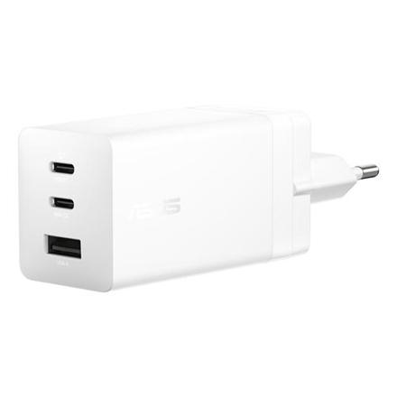 ASUS 100W 2C1A – 100 W GaN sieninis įkroviklis su 2 × USB-C ir USB-A jungtimis, EU