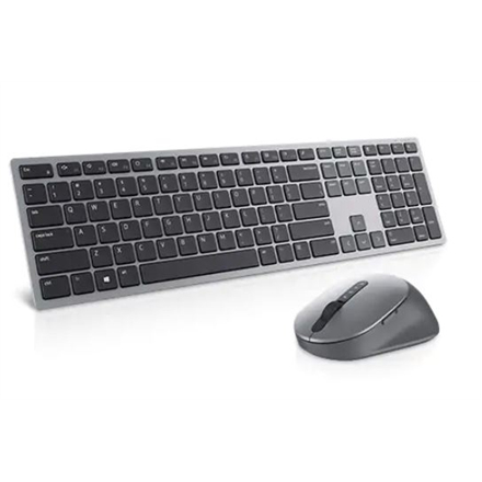 Dell Premier Multi-Device Keyboard and Mouse KM7321W Keyboard and Mouse Set Wireless Batteries included Wireless connection Russian Titan grey