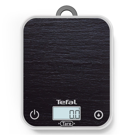 Tefal Optiss BC50D2V0 – электронные кухонные весы, максимальная нагрузка 5 кг, ЖК-дисплей, чёрный