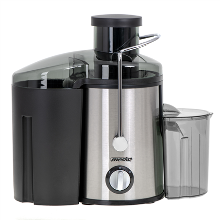 Mesko MS 4126 Black – 600 W stainless-steel juicer, 3 speeds, black