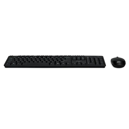 Acer Keyboard and Mouse AAK410 (Retail Pack) Keyboard and Mouse Set Wireless US Black