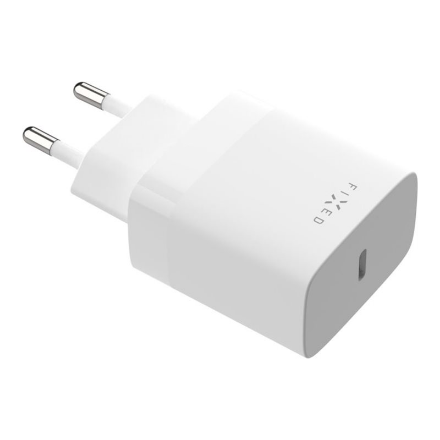 Fixed USB-C kelioninis įkroviklis, 30 W, FIXC30N-C-WH