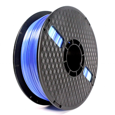 Flashforge 3DP-PLA-SK-01-ICE – šilkinė PLA 3D spausdintuvo gija, 1.75 mm, 1 kg ritė, ledo mėlyna ir tamsiai mėlyna