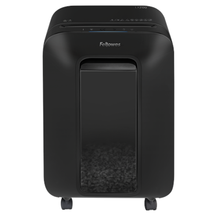 Fellowes Micro-Cut LX200 Black Paper shredding Credit cards shredding Traditional