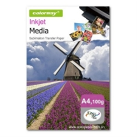 ColorWay PSM100100A4 – sublimacinis fotopopierius, 100 g/m², A4, 100 lapų