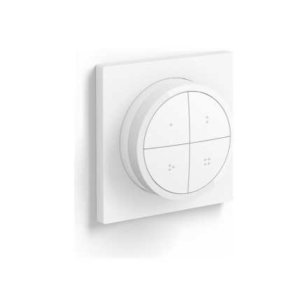 Philips Hue Tap sukamasis šviesos valdymo jungiklis, baltas